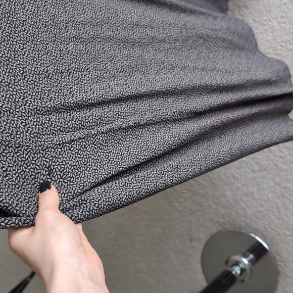 Vintage Tristan & Iseut Women's Medium Rayon 90 Maxi dress brown pattern floral - Picture 6 of 6